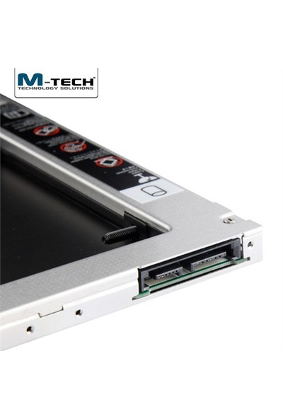 M-Tech MSSC0127 Notebook için Ekstra 12.7mm SATA Caddy HDD Yuvası