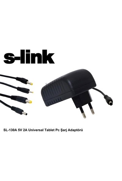S-Link Sl-130A 5V 2A Universal Tablet Pc Şarj Adaptörü