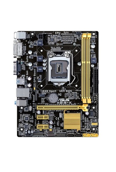 Asus H81M-K Intel H81 1600MHz DDR3 Soket 1150 mATX Anakart