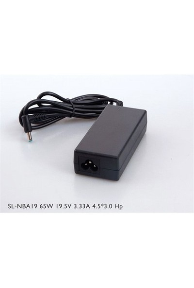 S-Link Sl-Nba19 65W 19.5V 3.33A 4.5*3.0 Hp Ultrabook Standart Adaptör