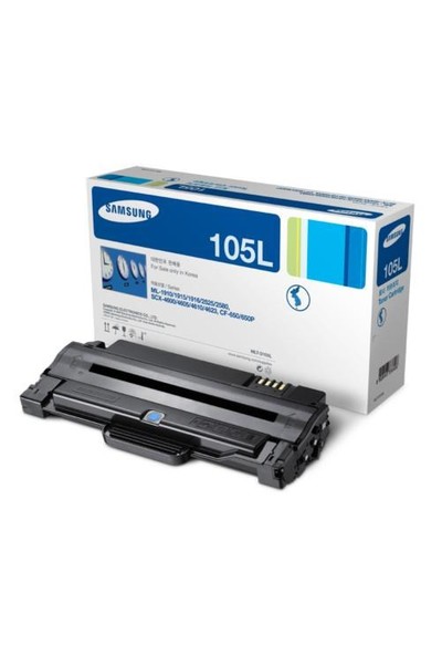 Samsung MLT-D105L 2500 Sayfa Kapasiteli Siyah Toner