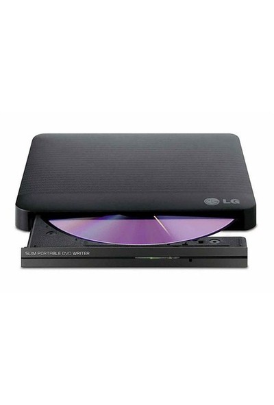 LG 24X USB2.0 Harici Slim Siyah DVD-RW (GP57EB40)