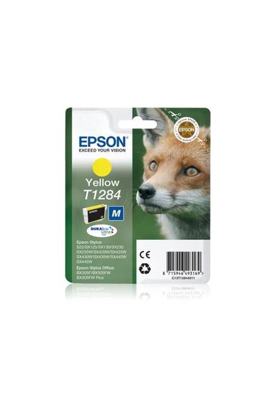 Epson C13t12844021 Sarı Kartus 3.5Ml