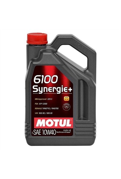 Motul 6100 Synergie+ 10W-40 4 Litre Motor Yağı ( Üretim Yılı: 2022 )