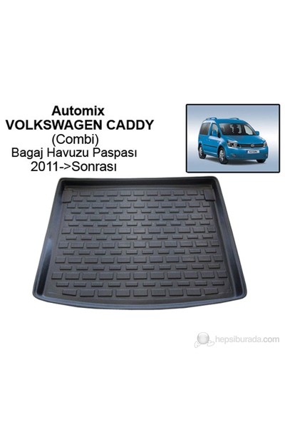 Automix Volkswagen Caddy Combi Bagaj Havuzu Paspası 2011->Sonrası