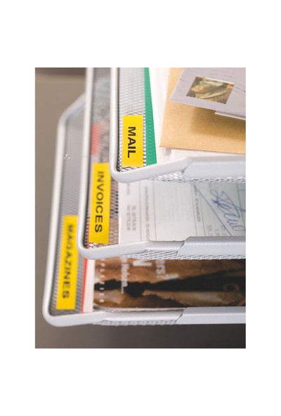 Dymo Şerit Let.Kağıt 12Mmx4M Beyaz 721510 59421