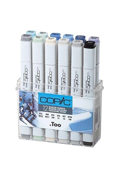 Copic 12'Li Set Kış Renkleri