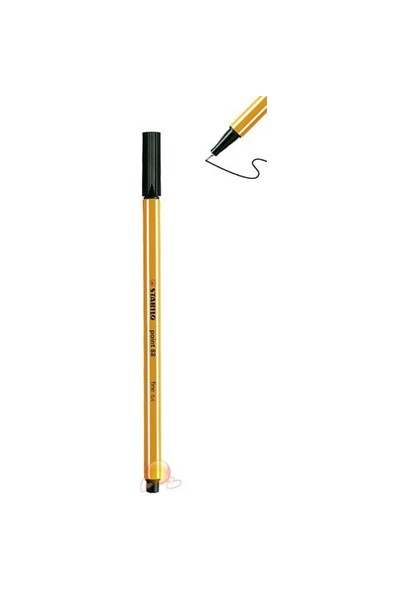 Stabilo Point 88 0,4 mm Tek Renk Keçe Uçlu Kalem Turuncu