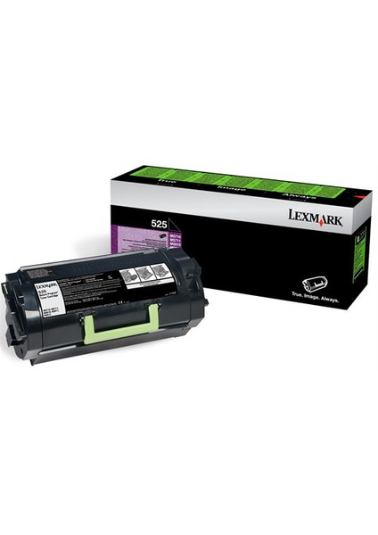 52D5000 6000 Sayfa Siyah Return Toner