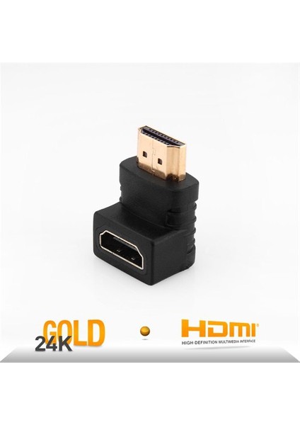 S-link SLX-983 Gold HDMI F TO HDMI M Adaptör