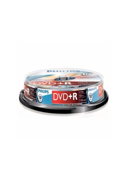 DVD(+R) 4,7GB 16X 10'lu Cakebox