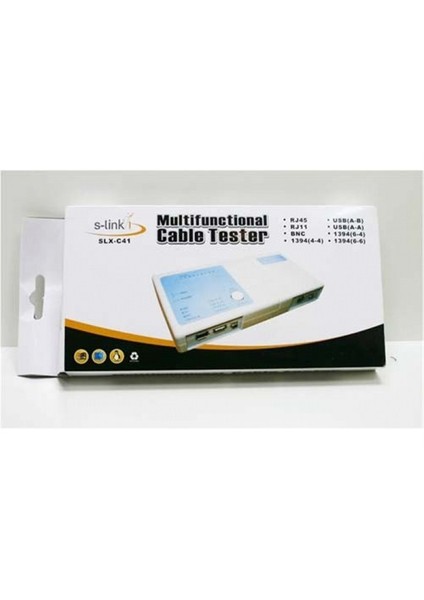 Slx-C41 Lan-Usb-1394 Kablo Test