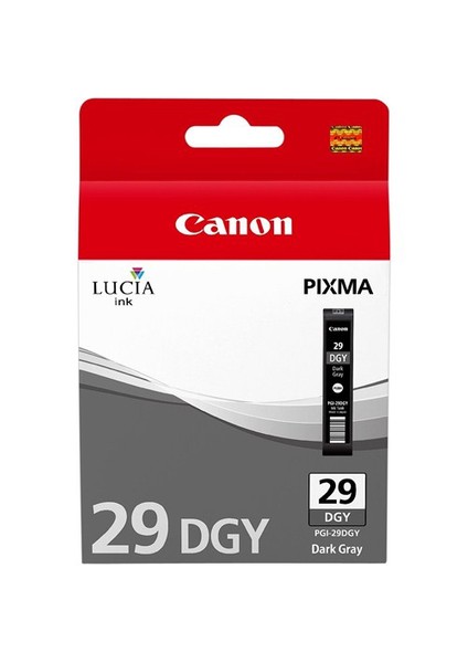 PGI-29DGY Koyu Gri Mürekkep Kartuş