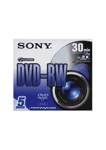 5Dmw30s2 30Dk 8Cm Dvd-Rw 5'Li Paket