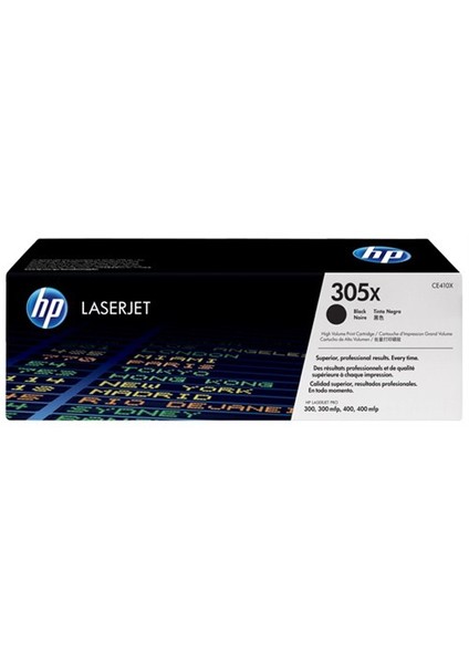 305X Siyah Yüksek Kapasiteli Toner CE410X