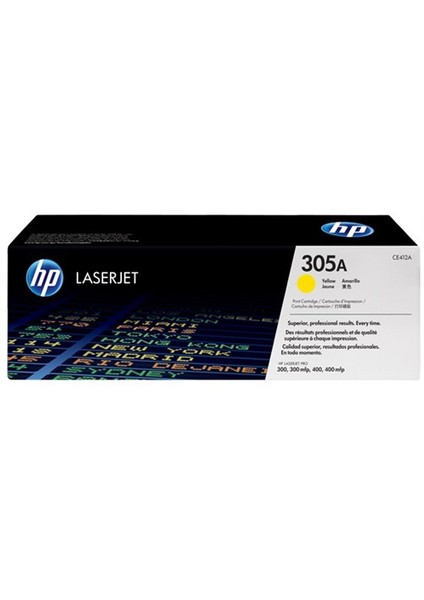 305A 2600 Sayfa Kapasiteli Sarı Toner CE412A