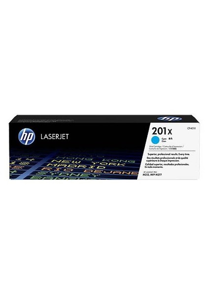 Cf401x (201X) Yüksek Kapasiteli Camgöbeği Laserjet Toner Kartu