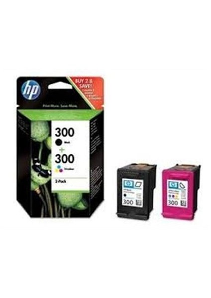 Hp 300 Siyah+3 Renk Kartuş - Cn637e