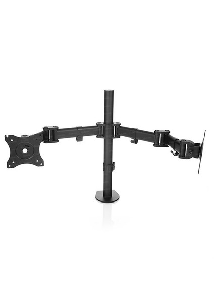 VM26 2 x 13"-27" Monitör Destekli Masa Tipi LCD Monitör ve TV Kolu (DK-AC-VM26)