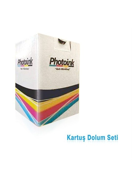 Lexmark 26 Uyumlu Renkli Kartuş Kolay Dolum Seti