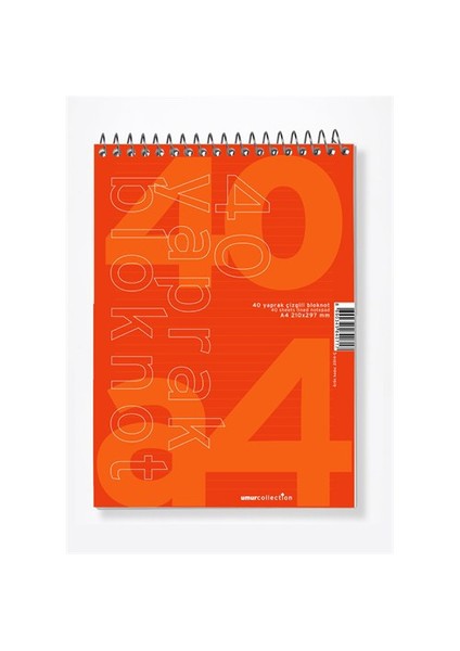 UC SP.BLOKNOT A4 40 YP.DUZ