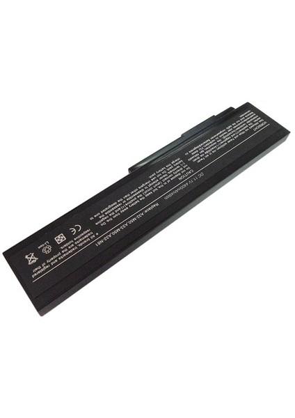 RASL-048 Asus G50, M50, N61, X64Li-ion 11.1V 4400mAh Siyah Notebook Bataryası