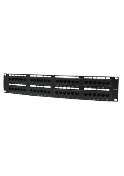 CAT5 1u 48 Port Modüler Dolu Patch Panel COD548