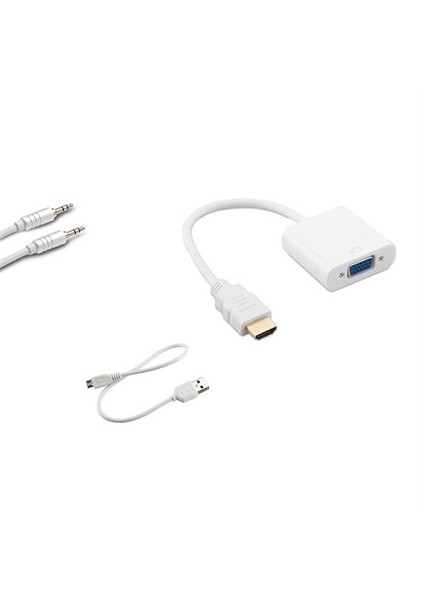 Sl-Hvs13 Hdmı To Vga + Audio Micro Usb Çevirici