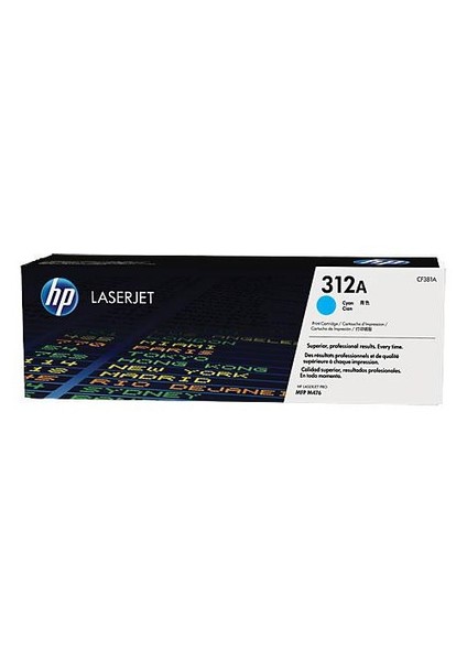 Cf381a( 312A) Mavı Laserjet Toner Kartusu