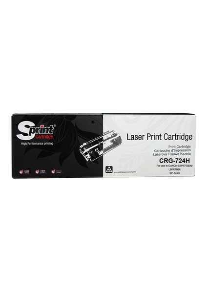 S Print Canon Crg 724H (Lbp6750dn/Lbp6780x )