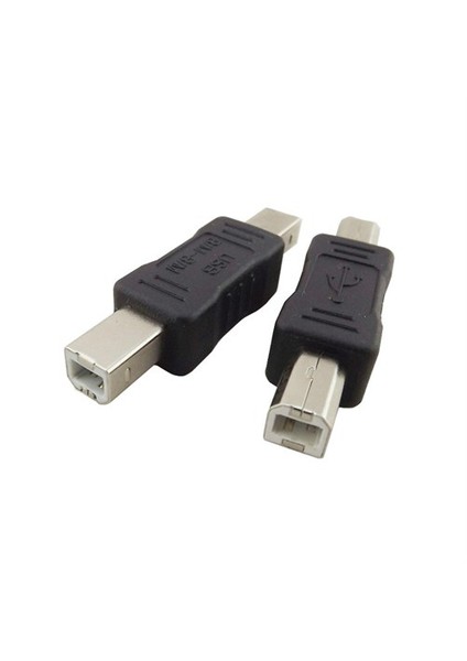 Usb Bm-Bm Adapter Connector B Male To B Male Black