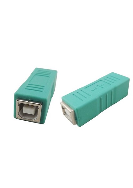 Usb F-F Adapter Connector B Female To B Female Black