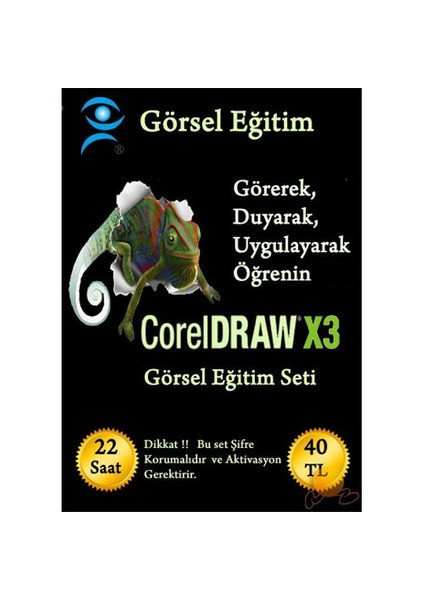 Corel Draw X3 Eğitim Seti