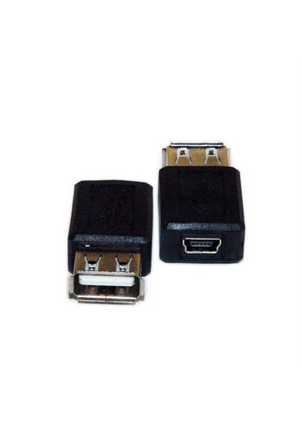 Usb 2.0 Type A Female To B Mini 5 Pins Female Kablo Connector Converter Adapter