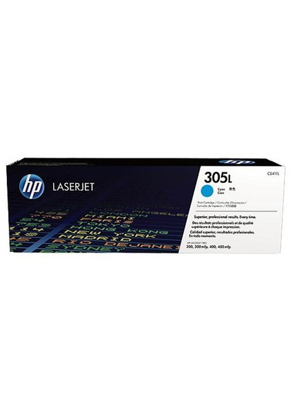 Ce411l (305L) Ekonomık Camgobegı Laserjet Toner Kartusu