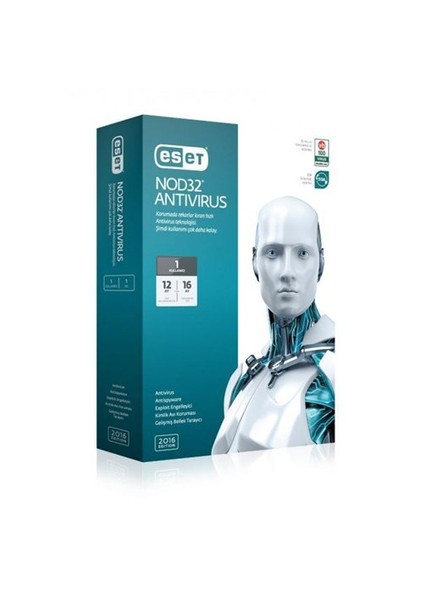 NOD32 Antivirüs V9 1 Kullanıcı 1 Yıl