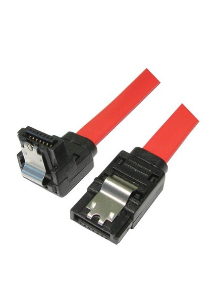 Sata Kablo 7P/7P - 180/90Derece 45Cm Bakır