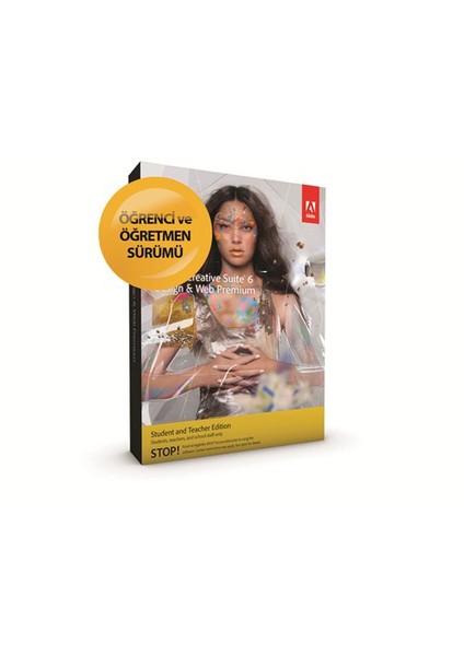 CS6 Design & Web Premium Türkçe Öğrenci - Öğretmen Paketi MAC Uyumlu