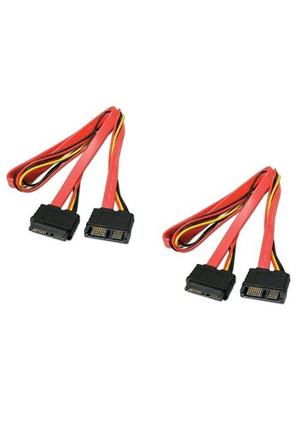 Sata 7P+6P Plug / Sata 7P+6P Socket - 50Cm