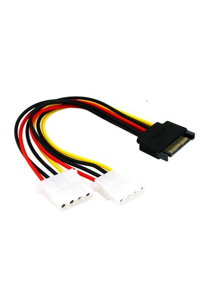Double Major 4P Sata F Power Switch Power Line Kablo - 30Cm