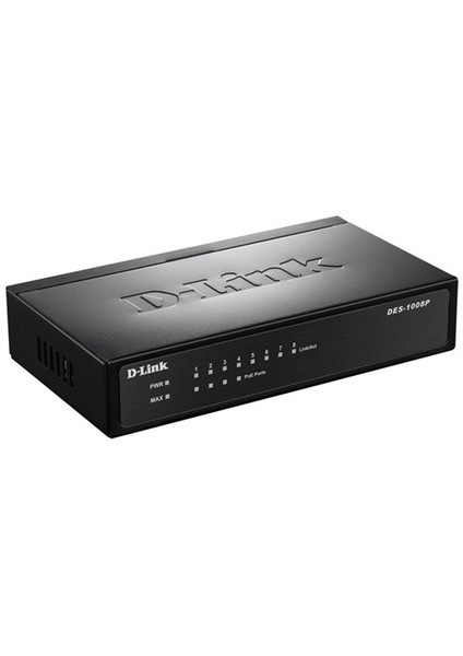 DES-1008P/C1a 8-Port 10/100Mbps 4 Poe Portlu Yönetilemez Poe Switch