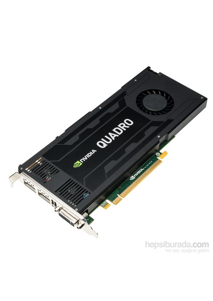 Nvidia Quadro K4200 4GB 256Bit DDR5 (DX11) PCI-E 2.0 Ekran Kartı (VCQK4200-PB)