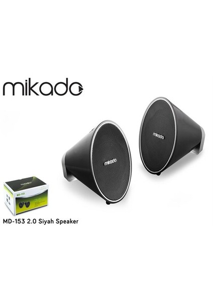 Md-153 2.0 Siyah Speaker