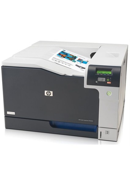 Renkli LaserJet Professional CP5225N Ethernet + A3 + Renkli Lazer Yazıcı CE711A