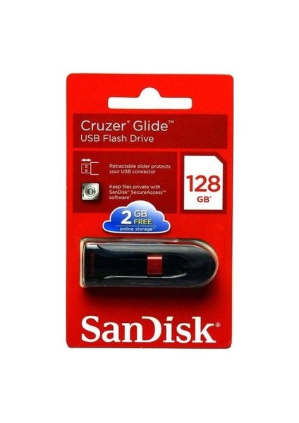 Cruzer Glide 128GB Usb Bellek (SDCZ60-128G-B35)