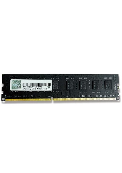 GSKILL Value DDR3-1600Mhz CL11 8GB DIMM (F3-1600C11S-8GNT)