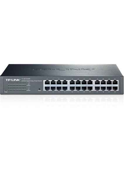 TL-SG1024DE, 24-Port 10/100/1000Mbps %40 Enerji Tasarruflu Ağ Görüntüleme/Önceliklendirme/VLAN Akıllı Gigabit Switch