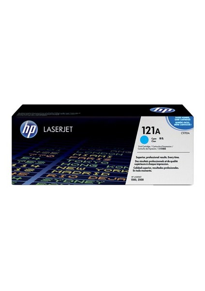 121A Camgöbeği LaserJet Toner Kartuşu C9701A