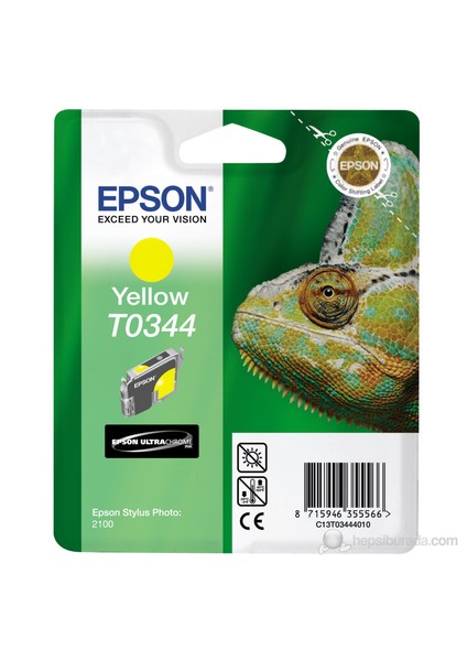 C13T034440 / T0344 Sarı Kartuş