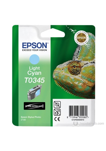 C13T034540 / T0345 Açık Mavi Kartuş